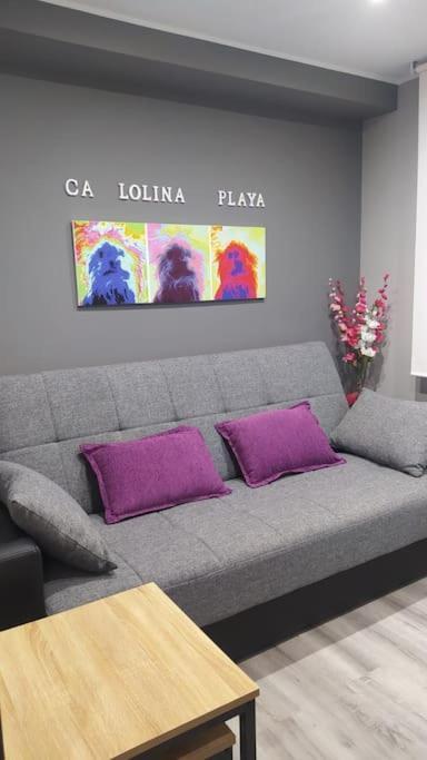 Ca Lolina Playa Apartamento Gijón Exterior foto